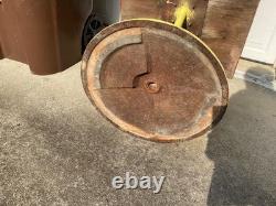 Vintage Coca-Cola Lollipop Sign Table Cast Iron Base Coke Antique PICK UP ONLY