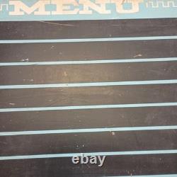 Vintage Coca Cola Menu Board Things Go Better With Coke Rare Sign