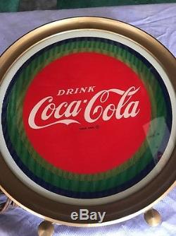 Vintage Coca-Cola Motion Light-Up Sign Price Bros. 50's