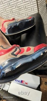 Vintage Coca-Cola Plastic Mountain Rock Climber Advertising Sign Both Sides