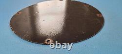 Vintage Coca Cola Porcelain Enjoy Coca-cola Soda Drink General Service Pump Sign