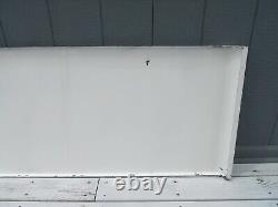 Vintage Coca-Cola Porcelain Fishtail Sled Soda Sign 68x24 Country/ General Store
