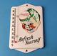Vintage Coca Cola Porcelain Gas Soda Bottle Soda Refresh Ad Sign Thermometer
