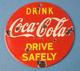 Vintage Coca Cola Porcelain Glass Bottles Gas Soda Beverage Service Station Sign