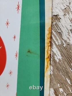 Vintage Coca Cola Porcelain Sign 17 Old Soda Coke Pop Restaurant Beverage Drink