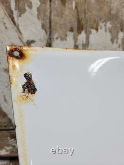 Vintage Coca Cola Porcelain Sign 17 Old Soda Coke Pop Restaurant Beverage Drink