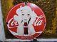 Vintage Coca Cola Porcelain Sign 1951 Marilyn Monroe Coke Soda Beverage Drink 12