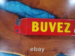 Vintage Coca Cola Porcelain Sign 32 Door Push Bar Soda Beverage Drink Food Coke