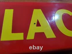 Vintage Coca Cola Porcelain Sign 32 Door Push Bar Soda Beverage Drink Food Coke