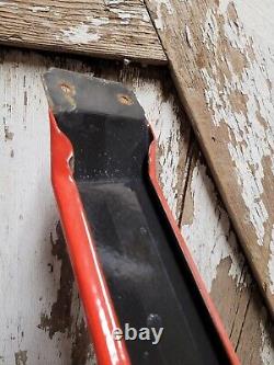 Vintage Coca Cola Porcelain Sign Door Push Bar Soda Beverage Drink Cold Coke Pop