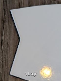 Vintage Coca Cola Porcelain Sign Fishtail Gas Station Pump Plate 16 Hanging