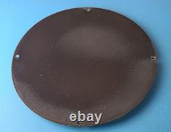 Vintage Coca Cola Porcelain Sign Ice Cold Soda Bottles Gas Sign