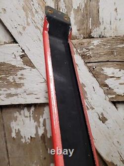 Vintage Coca Cola Porcelain Sign Old Door Push Bar Soda Beverage Drink Coke Pop