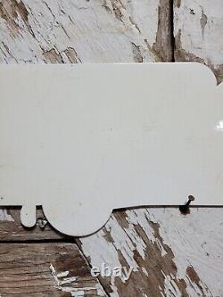 Vintage Coca Cola Porcelain Soda Sign Beverage Carton Truck Delivery Service Rig