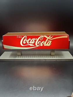 Vintage Coca-Cola SITCO Fountain Serve Soda Pop Machine Sign Topper Tested Works