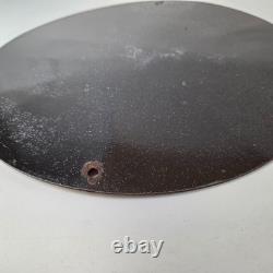 Vintage Coca Cola Sign Airplane Beverage Soda Gas Pump Plate Porcelain Sign