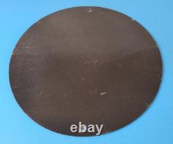 Vintage Coca Cola Sign Airplane Beverage Soda Gas Pump Plate Porcelain Sign