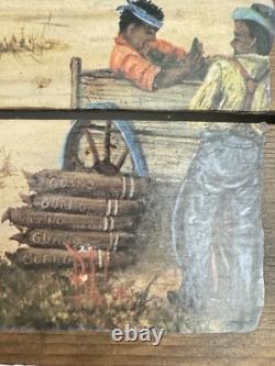 Vintage Coca-Cola Sign Barn Wood Plank Advertising 40-50s Country Store Gas Soda