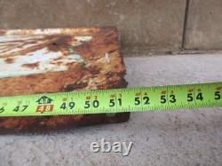 Vintage Coca Cola Sign Fishtail Large Store Sign of Good Taste