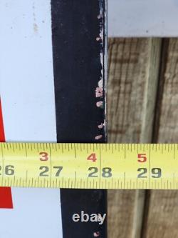 Vintage Coca Cola Sign Handicapped Handicap Parking 28x46 Large Coke Soda Adver