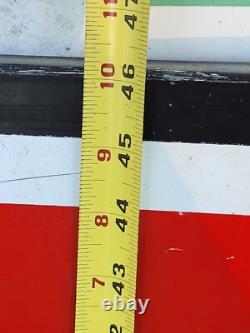 Vintage Coca Cola Sign Handicapped Handicap Parking 28x46 Large Coke Soda Adver