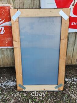 Vintage Coca Cola Sign Handicapped Handicap Parking 28x46 Large Coke Soda Adver