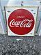 Vintage Coca Cola Sign Star Dust 1950