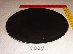 Vintage Coca Cola Soda Bottle Trademark Reg. 12 Domed Porcelain Metal Gas Sign