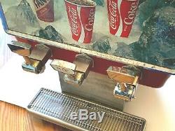 Vintage Coca Cola Soda Fountain Beverage Dispenser The Regent III Complete