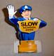 Vintage Coca Cola Stand-up Policeman Slow School Zone 12 Metal Soda Cop Sign