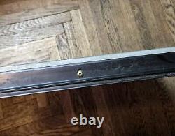 Vintage Coca Cola Store Front Vinyl/Plastic Sign In Original Metal Frame 25x22