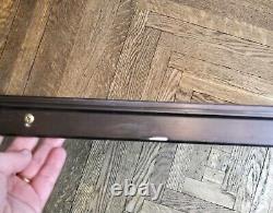 Vintage Coca Cola Store Front Vinyl/Plastic Sign In Original Metal Frame 25x22