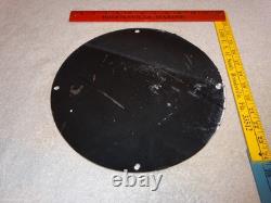 Vintage Coca Cola Swimsuit Woman 11 3/4 Porcelain Metal Soda, Gasoline Oil Sign