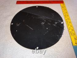 Vintage Coca Cola Swimsuit Woman 11 3/4 Porcelain Metal Soda, Gasoline Oil Sign