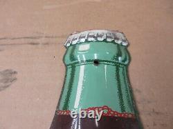 Vintage Coca Cola Thermometer Gas Station Sign Robertson USA