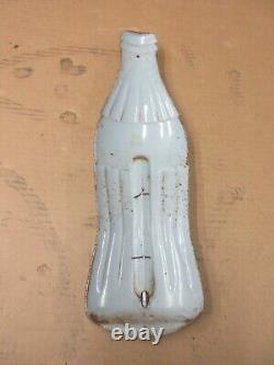 Vintage Coca Cola Thermometer Gas Station Sign Robertson USA