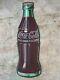 Vintage Coca Cola Tin Bottle Sign AM 11/53