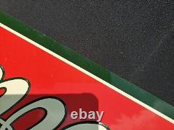 Vintage Coca Cola Tin sign 35 1/2 x 11 3/4