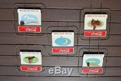 Vintage Coca Cola What Ever You 5 Piece Display Set Unfindable Scarce N Mint