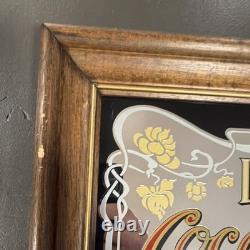Vintage Coca Cola bar mirror frames in wood
