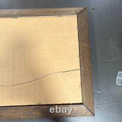 Vintage Coca Cola bar mirror frames in wood