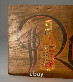 Vintage Coca-Cola wooden sign (stamped kays displays inc. New york)