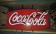 Vintage Coca-cola Fishtail Neon Light-up Sign 1994