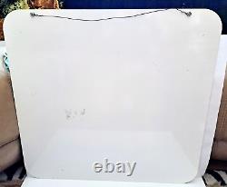 Vintage Coca-cola Fountain Dispenser Porcelain Sign 25 Nmint