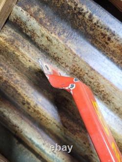 Vintage Coca-cola Porcelain Sign Door Push Bar Soda Beverage Drink Food Coke Pop