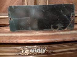 Vintage Coca-cola Porcelain Sign Old Door Push Bar Soda Pop Drink Bottled Coke