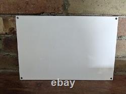 Vintage Coca-cola Slow School Zone Porcelain Gas Station Sign Coke 12 X 8