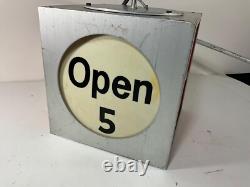 Vintage Coke Coca-cola Light Up Rotating Cube Store Display. Works