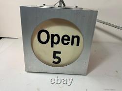 Vintage Coke Coca-cola Light Up Rotating Cube Store Display. Works