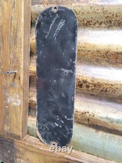 Vintage Coke Porcelain Sign Old Soda Coca Cola General Store Screen Door Push